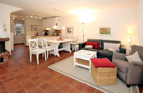 Wrixum Apartment | Ohl Dörp 22 Pastoratshof, Haus 3 - Ferienwohnung in Wrixum, mit 3- Zimmern auf 60m² im Reetdachhaus