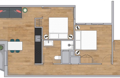 L'Hospitalet de Llobregat Apartment | Olala Urban Chill Flat 2.1 I Balcony I