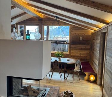 Lauterbach Ski Chalet | Old barn, hay outside, new inside