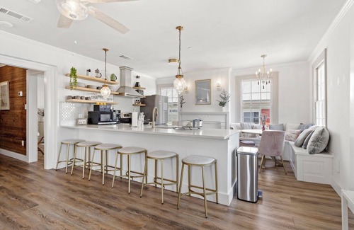 Biloxi Apartment | Old Spanish House | Madeleine Suite C | Captivating Blend of History | Beach! | Fire Pit! | Downtown! | Golf Cart!