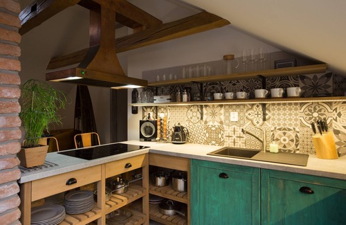Prague 1 Apartment | Old Town Boho Chic Attic