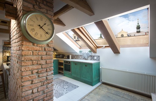 Prague 1 Apartment | Old Town Boho Chic Attic