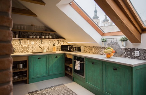 Prague 1 Apartment | Old Town Boho Chic Attic