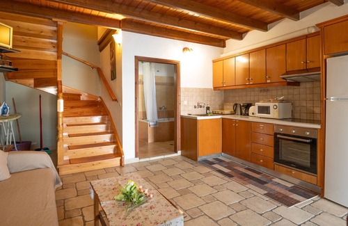 Agni Apartment | Olgas Cottage - on Agni Beach, offering stunning views and tranquility