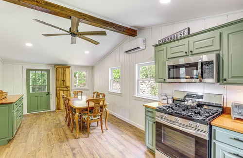 Cleveland Cottage | On-site Pond & Creek: Serene Cabin by Caesars Head