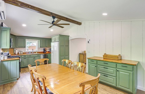 Cleveland Cottage | On-site Pond & Creek: Serene Cabin by Caesars Head