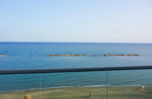 Agios Tychon Apartment | On The Beach Penthouse by TrulyCyprus
