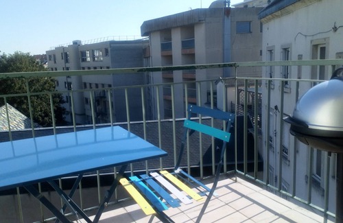 Faubourg North Apartment | On the roof of the office, bright T2 place de la République with parking