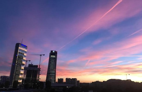 Milan Apartment | On the top floor watching CityLife and MiCo