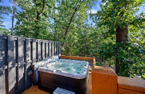 Broken Bow Cabin | Once Upon A View! Hot Tub, Firewood, Views!