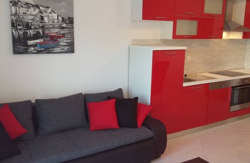 Saplunara Apartment | One bedroom apartment with balcony and sea view Cove Saplunara, Mljet (A-12849-b)