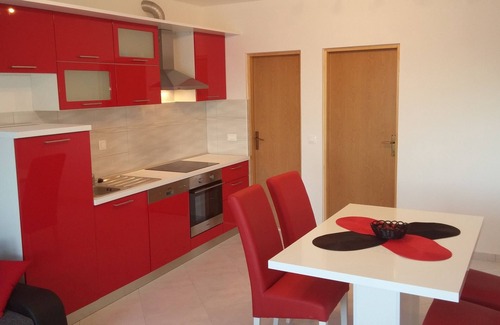 Saplunara Apartment | One bedroom apartment with balcony and sea view Cove Saplunara, Mljet (A-12849-b)