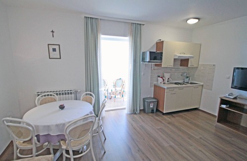 Vinjerac Apartment | One bedroom apartment with terrace and sea view Vinjerac, Zadar (A-5811-a)