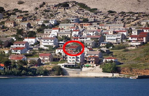 Kustici Apartment | One bedroom apartment with terrace and sea view Zubovići, Pag (A-9363-b)