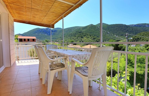 Zuljana Apartment | One bedroom apartment with terrace and sea view Žuljana, Pelješac (A-254-b)
