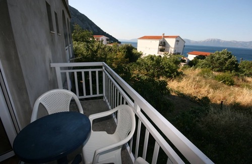 Gradac Apartment | One bedroom apartment with balcony and sea view Gradac, Makarska (A-6724-a)