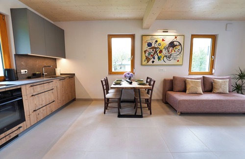 Bovec Apartment | One-Bedroom Apartment with Stunning Mountain View and Large Private Terrace
