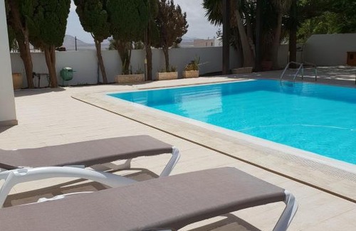 Nazaret House | One bedroom house with private pool enclosed garden and wifi at Nazaret