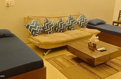 Karjat Ski Chalet | One Bedroom Living Room for 6 Person Sparsh Karjat