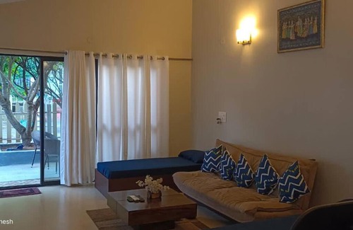 Karjat Ski Chalet | One Bedroom Living Room for 6 Person Sparsh Karjat