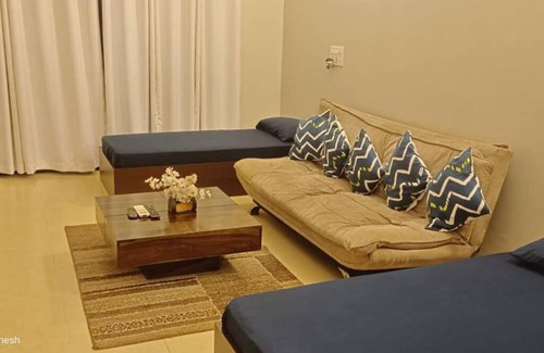 Karjat Ski Chalet | One Bedroom Living Room for 6 Person Sparsh Karjat