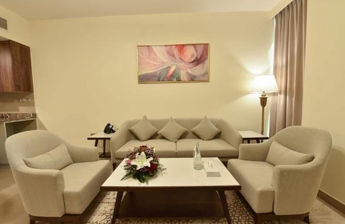 Khalifa City Apartment | One Bedroom Suite Near In Field Super Market By Luxury Bookings