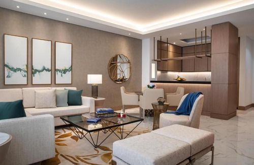 Jadaf Apartment | One Bedroom Suite Near Spring Green Supermarket By Luxury Bookings