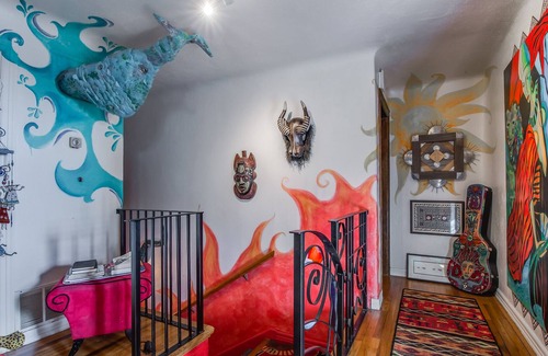 Heart of Lubbock House | One of a kind unique art home near TTU & The Historical Depot Dist.