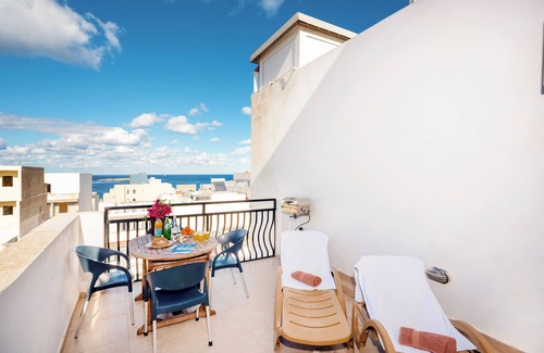 Bugibba Apartment | One of our great Apartments Bugibba Malta: Romantic Penthouse Malta