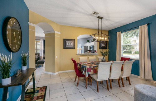 Windsor Hills House | Only 2 Miles 2 Disney-FREE Water Park- Pool-Spa- Game Room-Huge Playhouse & WiFi