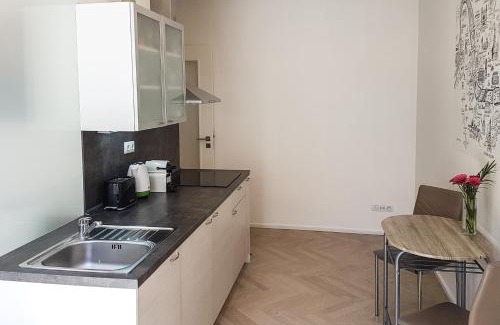 Prague 3 Apartment | ONSITE Free Garage Parking, 10min Centre by Bus