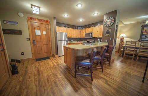 River Run Condo | Open-Concept living Area, River Run Village
