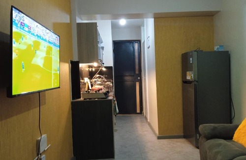 Nairobi Apartment | orange kitenge house