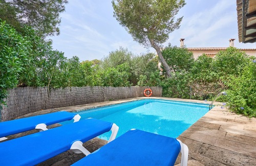 Portopetro House | originally-Majorcan house in Ibizan construction with pool, internet