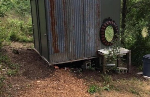 Marble Falls House | Orrasis dry tent site, LINGER