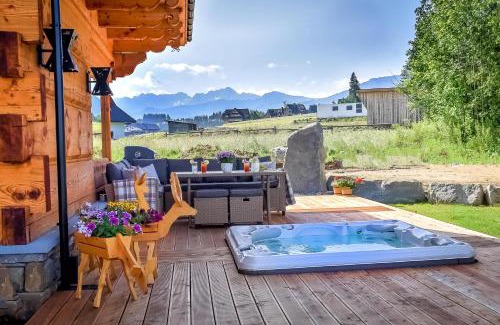 Poronin Ski Chalet | Osada Góralska Ostoja Pod Gubałówką z Jacuzzi