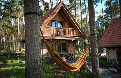Chojnice House | Osada Swory domki w lesie nad jeziorem