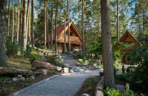 Chojnice House | Osada Swory domki w lesie nad jeziorem