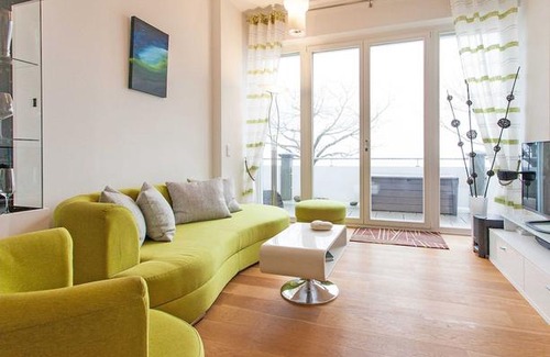 Sassnitz Apartment | Ostseeresidenz Sassnitz F548 WG 7 mit Sauna Terrasse Meerblick