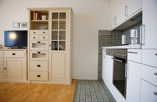 Wyk auf Foehr Apartment | Our cozy Quart awaits you here, with a wide south-facing view of the Halligen