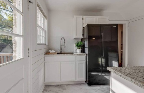 Belmont - Hillsboro House | Our cozy stone cottage is a wonderful home in a beautiful neighborhood filled with mature trees