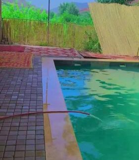 Sti Fadma Apartment | Ourika Atlas vu panoramique avec piscine privée