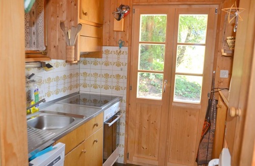 St. Luc Ski Chalet | Outside : chalet for 8 persons, balcony and terrace -Inside : 110 sqm, entrance hall, living with co
