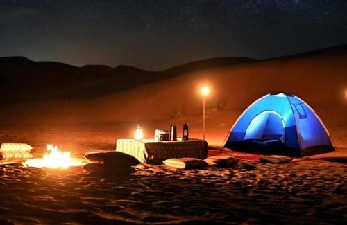 Downtown Dubai Resort | Overnight Camping party event adventure