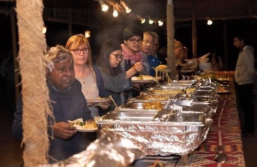 Downtown Dubai Resort | Overnight Camping party event adventure