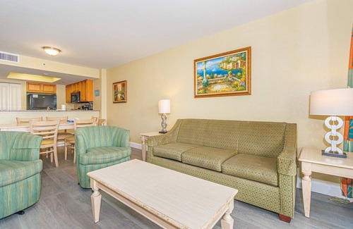 Myrtle Beach Condo | Oversized 6BR Multi-Unit Suite-Oceanfront Compass Cove 1216 and 1217