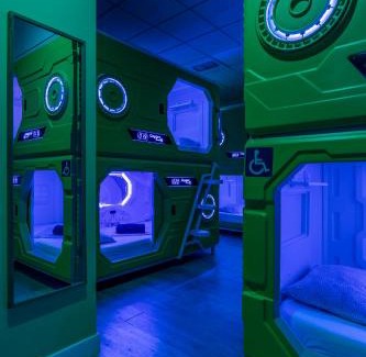 Palos de la Frontera Hostel | OXYGEN HOSTEL Capsula