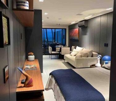 Jardim Oceania Apartment | Pé na areia c/piscina privativa.