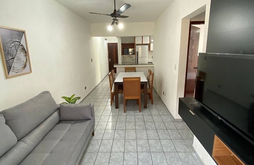 Canto do Forte Apartment | Pé na areia Canto do Forte III