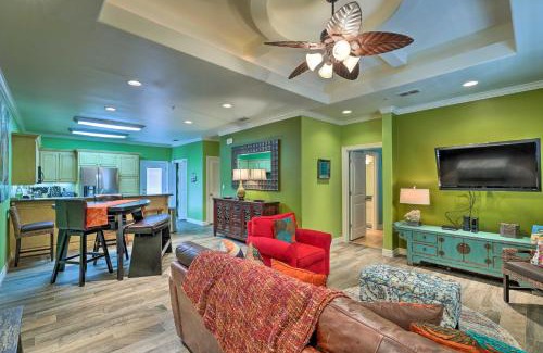 South Padre Island Apartment | Pacifica Condo with Balcony, Walk To Beach!
